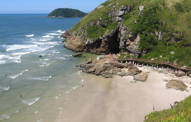 Ilha do Mel, pertencente ao Município de Paranaguá, no Litoral do Paraná. Foto: Divulgação