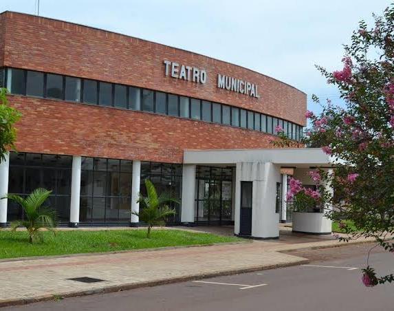 O Teatro Municipal de Campo Mourão, maior cidade da região Centro-Oeste do Paraná. Foto: Divulgação