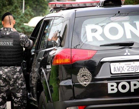 Atividade da Ronda Ostensiva de Natureza Especial (Rone), divisão da Polícia Militar do Paraná. Foto: Divulgação