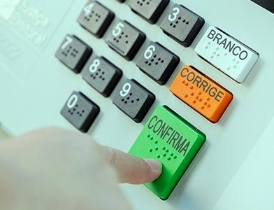 Urna eletrônica utilizada nas eleições brasileiras. Foto: Tribunal Superior Eleitoral