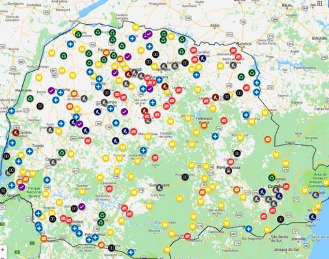 Mapa interativo aponta, nos municípios, os achados e recomendações das auditorias do PAF de 2016 a 2018.