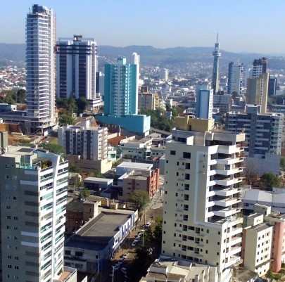 Vista da sede urbana de Francisco Beltrão, município da região Sudoeste do Paraná. Foto: Divulgação