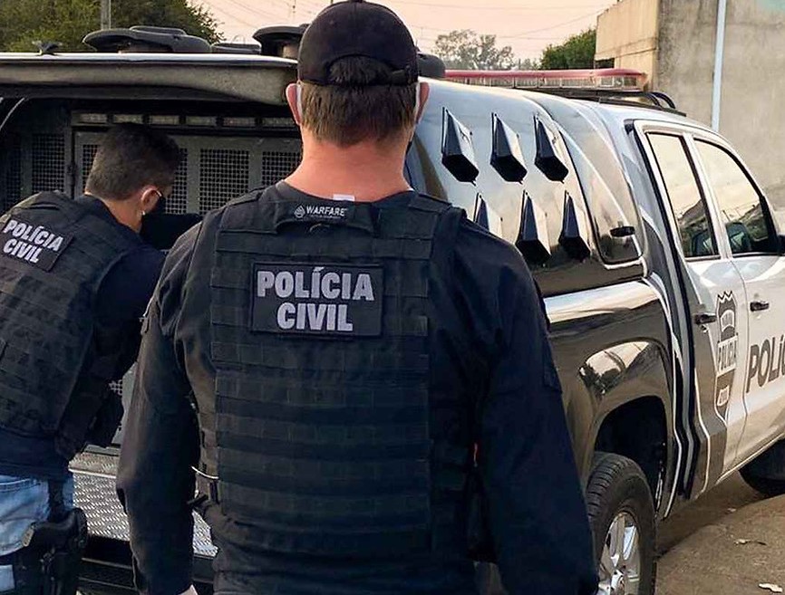 Policiais civis do Estado do Paraná em atuação nas ruas. Foto: Agência Estadual de Notícias/Divulgação