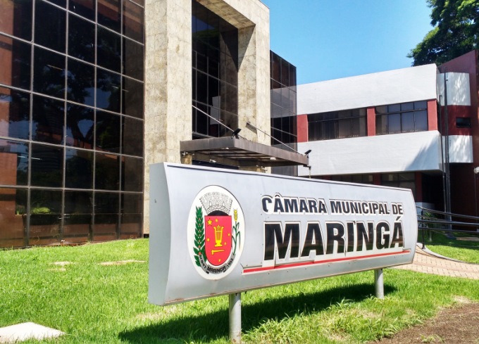 Sede da Câmara Municipal de Maringá, no Norte do Paraná. Foto: Divulgação