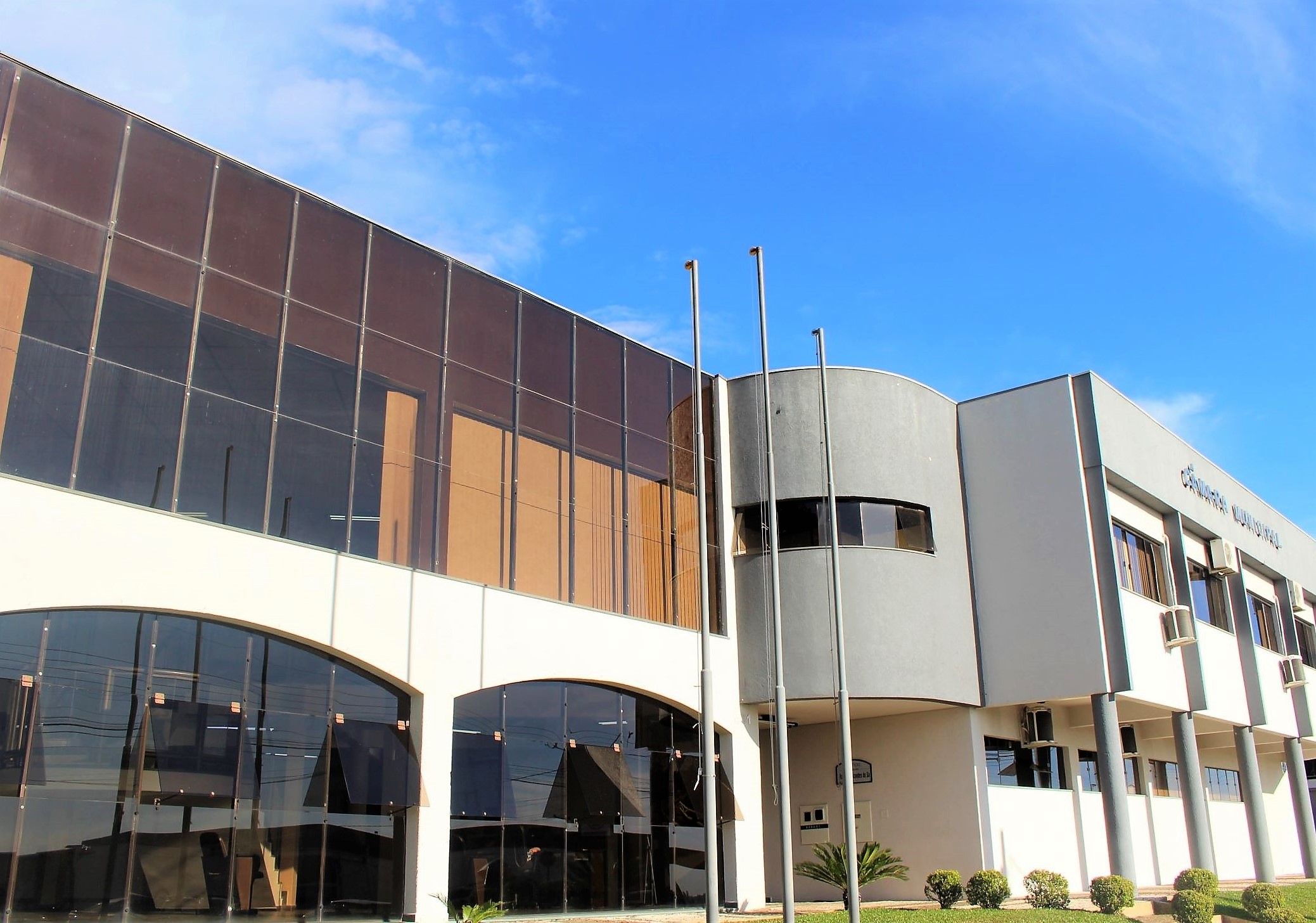 Câmara de Vereadores de Guarapuava, principal município da Região Centro-Sul do Paraná. Foto: Divulgação