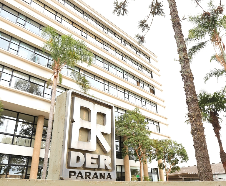 Sede do Departamento de Estradas de Rodagem do Estado do Paraná (DER-PR, em Curitiba. Foto: Wagner Araújo/Divulgação TCE-PR