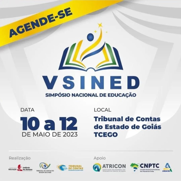 5º Simpósio Nacional de Educação (Sined) será realizado em Goiânia, de 10 a 12 de maio.