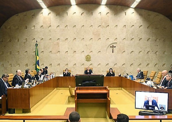 Sessão plenária do Supremo Tribunal Federal (STF), presidida pela ministra Cármem Lúcia. Foto: Carlos Moura/STF -Divulgação