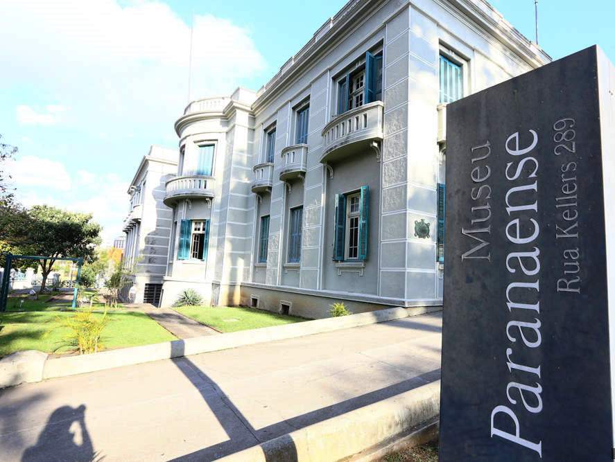 Sede do Museu Paranaense, em Curitiba, administrado pela Secretaria de Estado da Comunicação Social e da Cultura (SECC). Foto: Monique Renne/DivulgaçãO