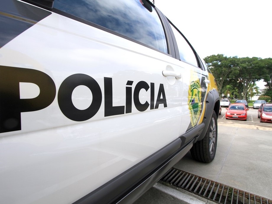 Viatura da Polícia Militar do Paraná em trabalho de patrulhamento. Foto: Wagner Araújo/Divulgação TCE-PR