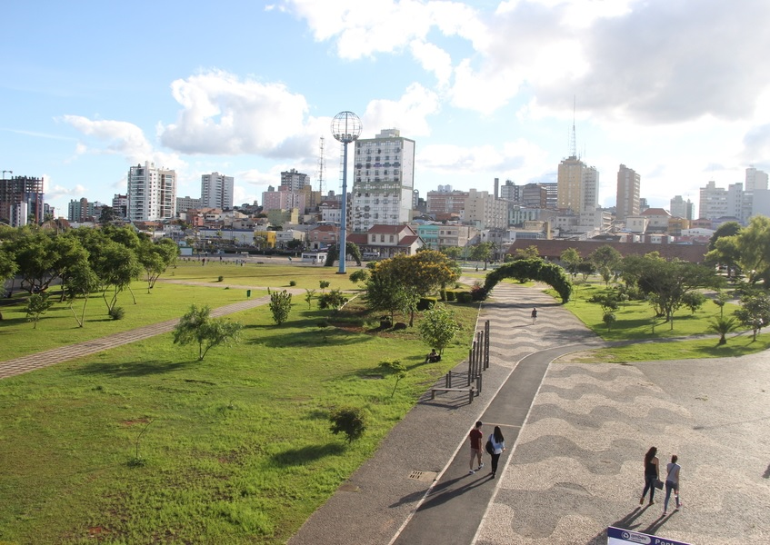 Parque Ambiental da cidade de Imbituva, no centro sul do Estado.  Foto: PMI/Divulgação