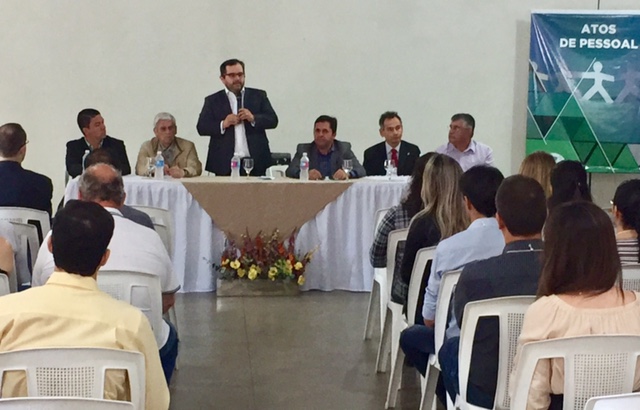 O presidente do TCE-PR, conselheiro Ivan Bonilha, faz apresentação em seminário da 1ª Semana do Controle Externo (Seconex) realizado em Wenceslau Braz (foto: Nilson Pohl/divulgação TCE-PR)
