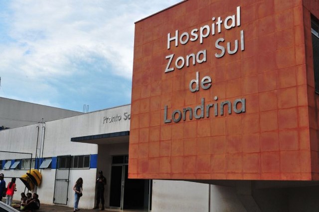 Hospital Zona Sul de Londrina, administrado pela Secretaria da Saúde do Estado do Paraná. Foto: Jornal Gazeta do Povo/Divulgação