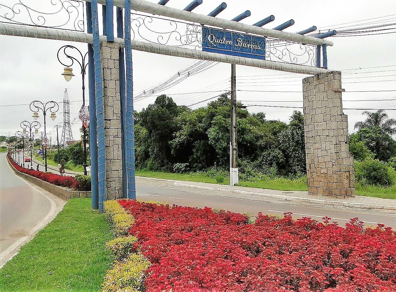 Portal de Quatro Barras, município da Região Metropolitana de Curitiba. Foto: Prefeitura de Quatro Barras/Divulgação