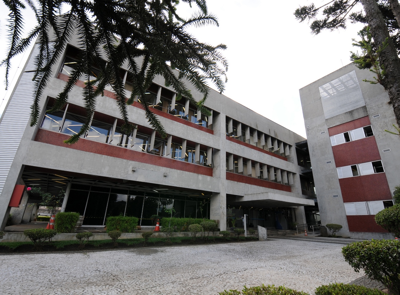 Sede da Sanepar em Curitiba.