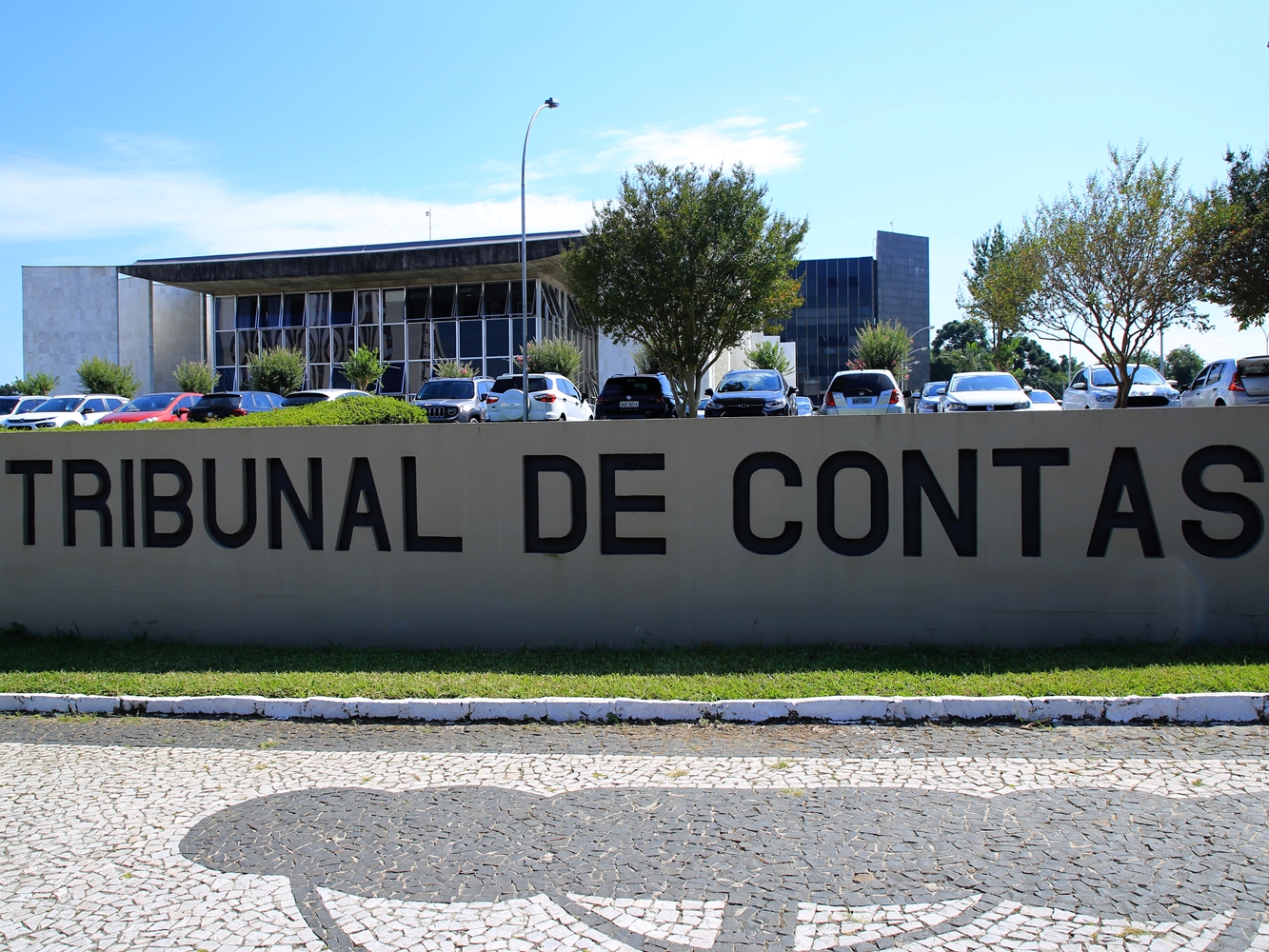 Edifício-Sede do TCE-PR, no bairro Centro Cívico, em Curitiba. Foto: Wagner Araújo/Divulgação