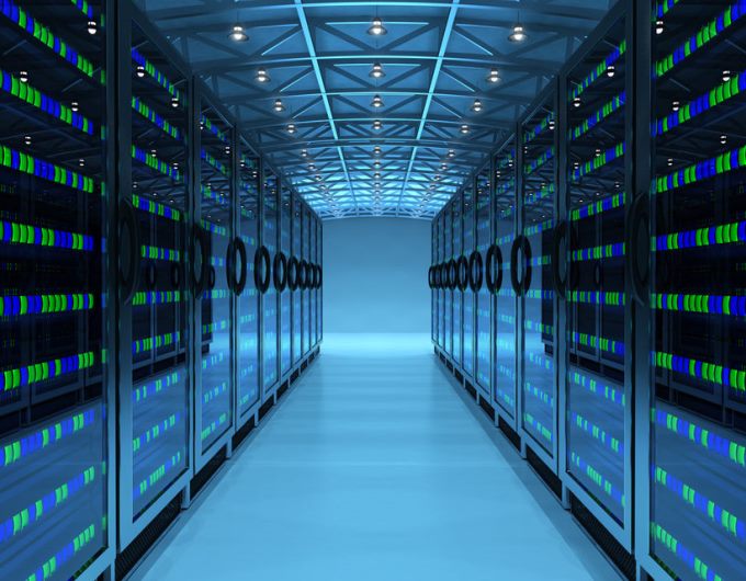 Imagem de datacenter (centro de processamento de dados). Foto: Divulgação