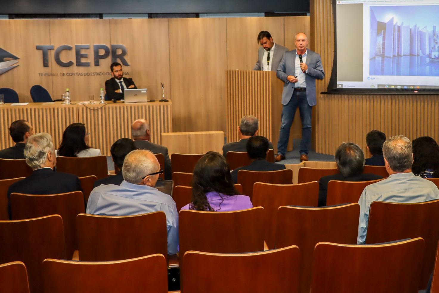 Cerimônia de assinatura de Termo de Cooperação Técnica entre o TCE-PR, a Secretaria Estadual de Ciência, Tecnologia e Ensino Superior e as sete universidades estaduais do Paraná. Foto: Fabiano Contador/TCE-PR