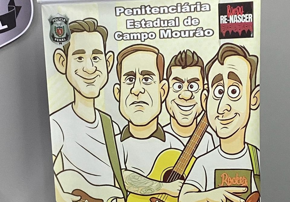 Internos de penitenciária de Campo Mourão gravam música para agradecer ação do TCE-PR
