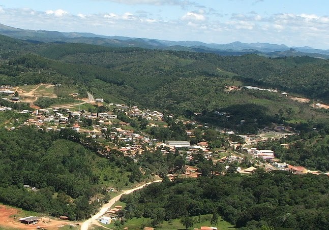 Vista aérea do município de Tunas do Paraná, localizado na Região Metropolitana de Curitiba. Foto: Divulgação
