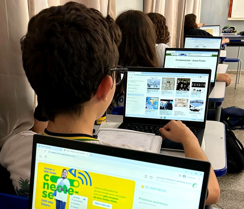 A utilização de plataformas digitais como recurso pedagógico é uma realidade cada vez mais presente na educação. Foto: Divulgação