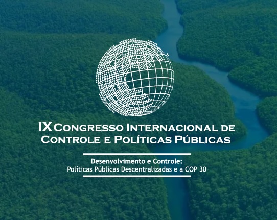 Logomarca do 9º Congresso Internacional de Controle e Políticas Públicas (CICPP), que acontece de 26 a 29 de maio, em Manaus