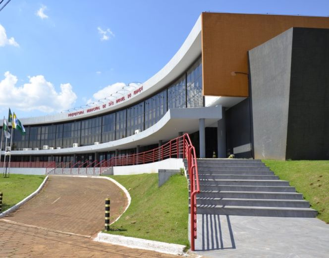 Prefeitura de São Miguel do Iguaçu, município da Região Oeste do Paraná. Foto: Divulgação