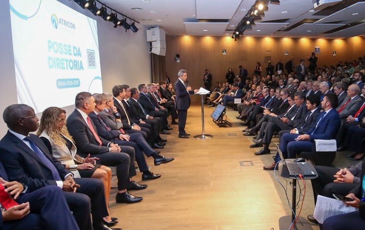 Posse da nova diretoria da Atricon, na sede do TCU, em Brasília