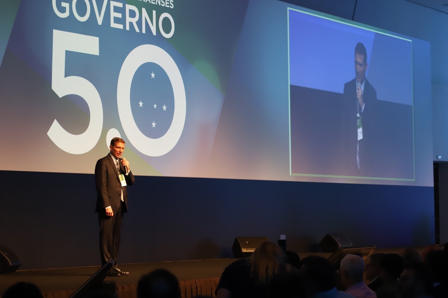 O conselheiro Fábio Camargo representou o TCE-PR em evento do governo estadual, em Foz do Iguaçu