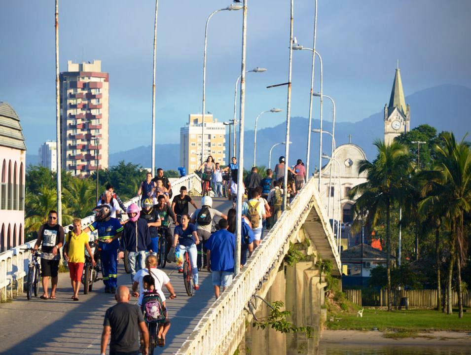 Vista do centro histórico de Paranaguá, no Litoral, o primeiro município do Estado. Foto: Prefeitura de Paranaguá/Divulgação