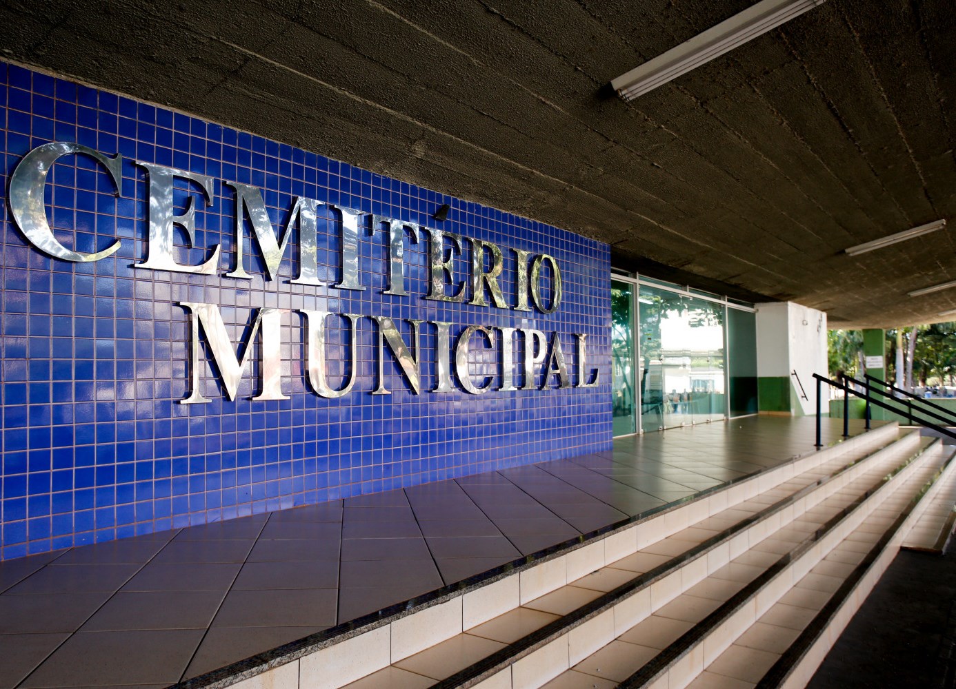 Entrada do do Cemitério Municipal de Maringá. Foto: Divulgação