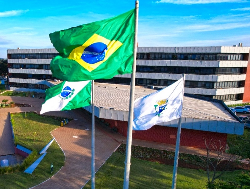 Prefeitura de Cascavel, município mais populoso da Região Oeste do Paraná. Foto: Divulgação