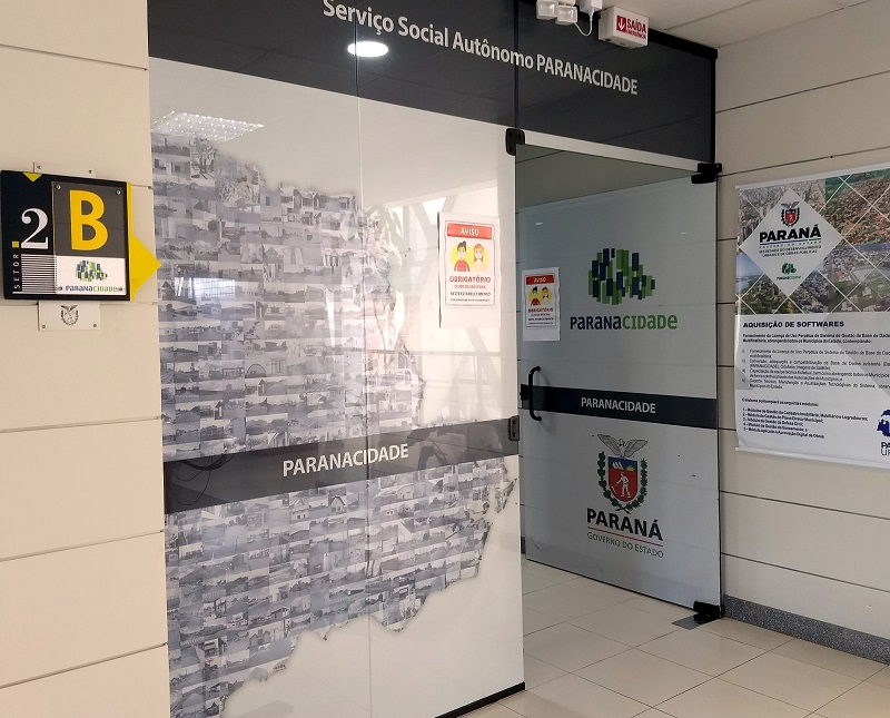 Sede, em Curitiba, do Serviço Social Autônomo Paranacidade, vinculado à Secretaria de Estado das Cidades (Secid-PR). Foto: Agência Estadual de Notícias